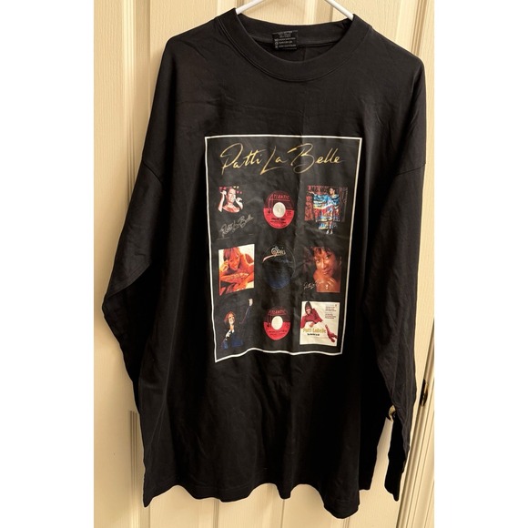 Patti Labelle VINTAGE Long Sleeve Shirt‎ 4XL(XXXXL) RARE EUC